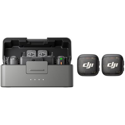 System bezprzewodowy DJI Mic 3 (2 TX + 1 RX + Etui ładujące)