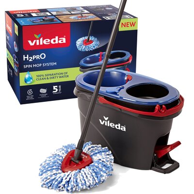 Mop obrotowy VILEDA H2prO z separacją wody czystej od brudnej