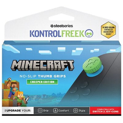Nakładki na analogi KONTROLFREEK Minecraft Creeper do Switch Joy-Con