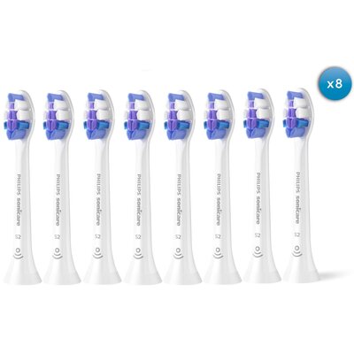 Końcówka szczoteczki PHILIPS Sonicare S2 HX6058/87 Bardzo miękkie włókna (8 szt.) (Nadwrażliwość zębów)