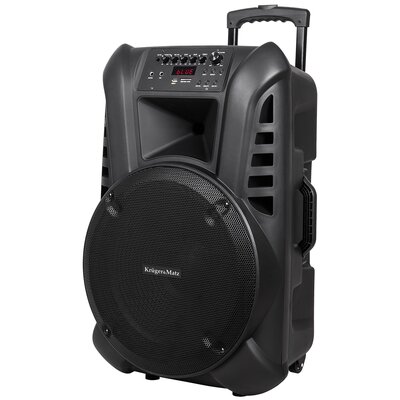 Power audio KRÜGER&MATZ KM1715 Mikrofon Karaoke Czarny