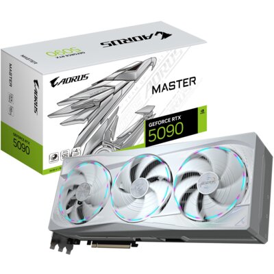 Karta graficzna GIGABYTE Aorus GeForce RTX 5090 Master Ice 32GB DLSS 4