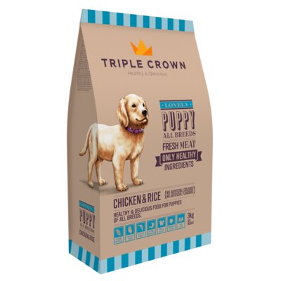 Karma dla psa TRIPLE CROWN Lovely Puppy 3 kg