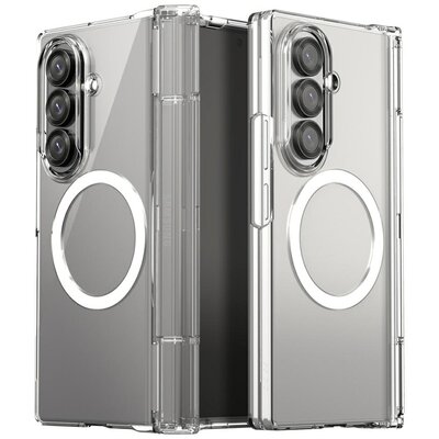 Etui ARAREE Nukin 360 M Magsafe QI2 do Samsung Galaxy Z Fold 7 Przezroczysty
