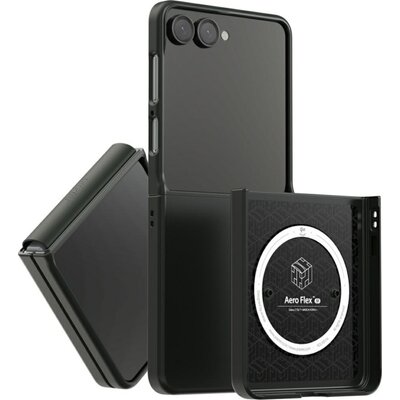 Etui ARAREE Aero Flex M MagSafe do Samsung Galaxy Z Flip 7 Czarny