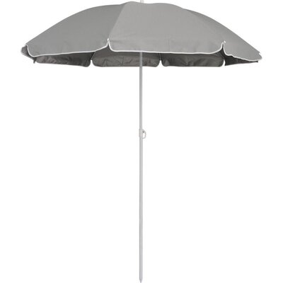 Parasol plażowo-ogrodowy BLACK FOREST L-0707 160 cm Szary