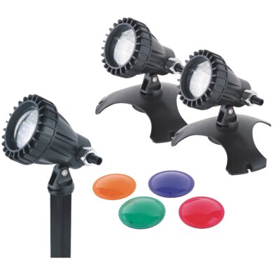 Lampa ogrodowa sieciowa POLGAR Lumi Dusk 123 (3 szt.)