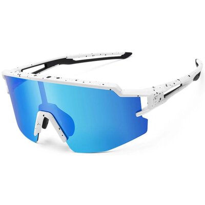 Okulary rowerowe ROCKBROS 8386824303650 Biało-niebieski