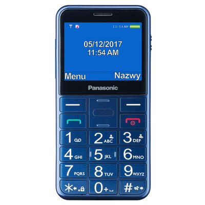 Telefon PANASONIC KX-TU155 Niebieski