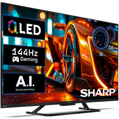 Telewizor SHARP 43HR7765E 43" QLED 4K 144Hz Google TV Dolby Atmos Dolby Vision HDMI 2.1