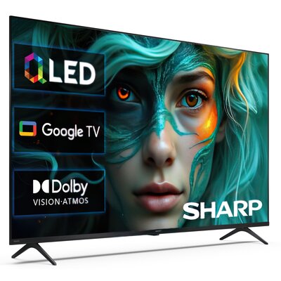 Telewizor SHARP 55HP5765E 55" QLED 4K Google TV Dolby Atmos Dolby Vision HDMI 2.1