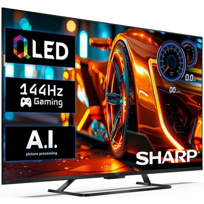 Telewizor SHARP 55HR7765E 55" QLED 4K 144Hz Google TV Dolby Atmos Dolby Vision HDMI 2.1
