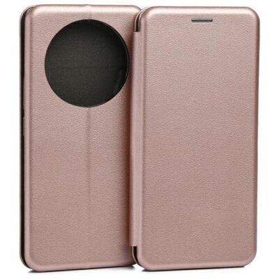 Etui BELINE Book Magnetic do Honor Magic 7 Lite Różowo-złoty