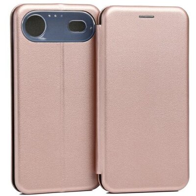 Etui BELINE Book Magnetic do Apple iPhone 17 Air Różowo-złoty