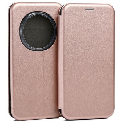 Etui BELINE Book Magnetic do Honor Magic 7 Pro Różowo-złoty