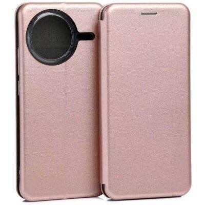 Etui BELINE Book Magnetic do Xiaomi Poco F7 Pro Różowo-złoty