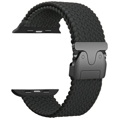Pasek BELINE Woven Nylon Parachute do Apple Watch 42/44/45/49mm Czarny