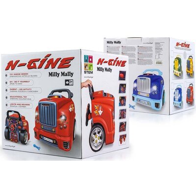 Zabawka silnik rozkręcalny MILLY MALLY N-gine Niebieski