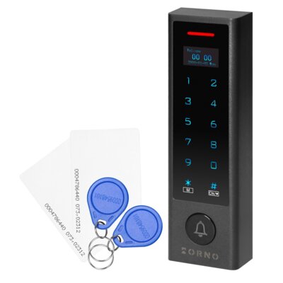 Zamek szyfrowy dotykowy ekran OLED ORNO OR-ZS-831 Czarny