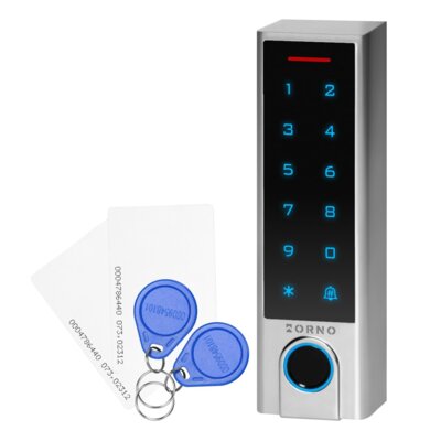 Zamek szyfrowy dotykowy ORNO OR-ZS-830 Srebrno-Czarny