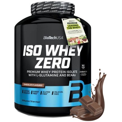 Odżywka białkowa BIOTECH Iso Whey Zero Czekoladowy (1816 g) Bez cukru
