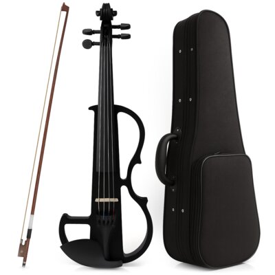 Skrzypce elektryczne MUSICMATE MM-VN200-B StradiVolt Czarny