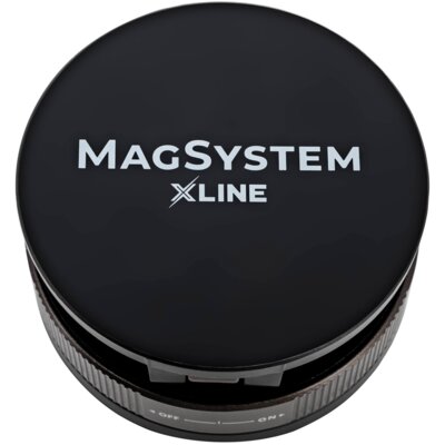 Uchwyt na telefon i smartfon XLINE CH460 MagSystem Czarny uchwyt samochodowy na szybę i deskę rozdzielczą