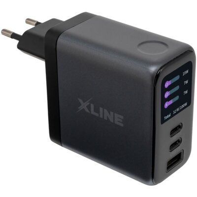 Ładowarka sieciowa XLINE WCT1003K 100W GaN Czarny