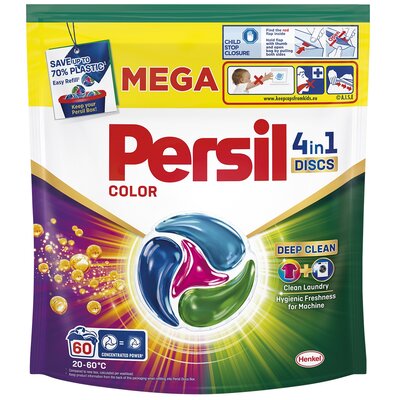Kapsułki do prania PERSIL Discs 4 in 1 Color - 60 szt.