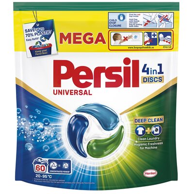 Kapsułki do prania PERSIL Discs 4 in 1 Universal - 60 szt.