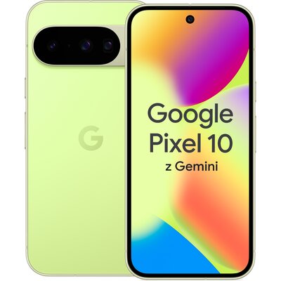 Smartfon GOOGLE Pixel 10 5G 12/128GB 6.3" 120Hz Limonkowy