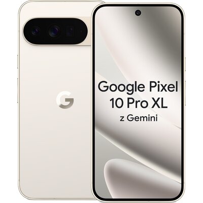 Smartfon GOOGLE Pixel 10 Pro XL 5G 16/512GB 6.8" 120Hz Porcelanowy