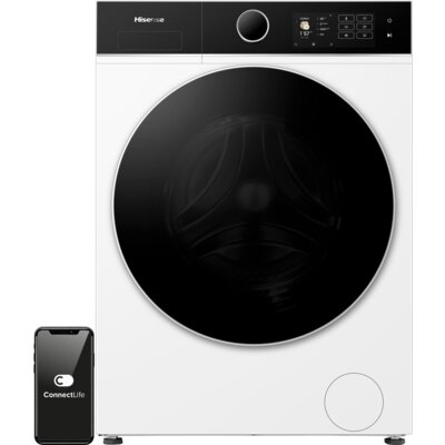 Pralka HISENSE Seria 5I WF5I8043BWF 8kg 1400 obr, iJet, iFit 47cm, szybkie programy 15'/39'/59', WIFI ConnectLife