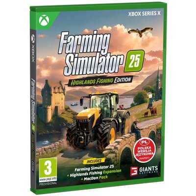 Farming Simulator 25: Highlands Fishing Edition Gra XBOX SERIES X