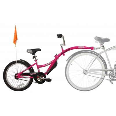 Przyczepka rowerowa WEERIDE Co-Pilot 45kg Różowy