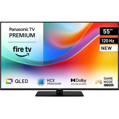 Telewizor PANASONIC TV-55W85BEZ 55" QLED 4K 120Hz VRR Fire TV Dolby Vision Dolby Atmos HDMI 2.1