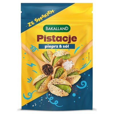 Pistacje prażone BAKALLAND Sól & Pieprz (70 g)