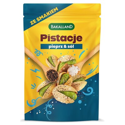 Pistacje prażone BAKALLAND Sól & Pieprz (170 g)