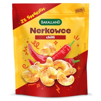 Orzechy nerkowca prażone BAKALLAND Chilli (70 g)