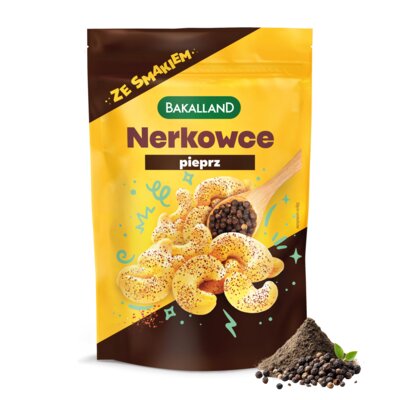 Orzechy nerkowca prażone BAKALLAND Pieprz (170 g)