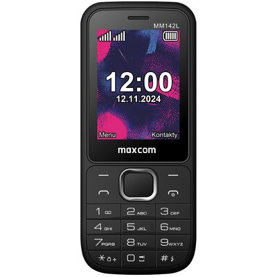 Telefon MAXCOM MM142 Light Czarny