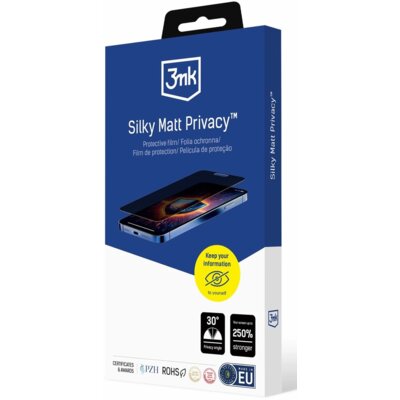 Folia ochronna 3MK Silky Matt Privacy do Apple iPhone 17 Pro Max