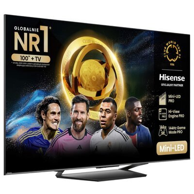 Telewizor HISENSE 75U7NQ 75" MINILED 4K 144Hz VIDAA Full Array Dolby Atmos Dolby Vision HDMI 2.1