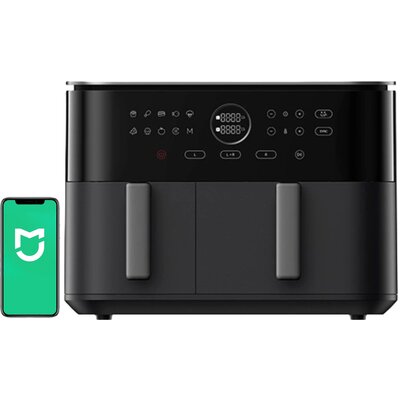 Air Fryer Frytkownica beztłuszczowa XIAOMI Dual Zone 63882 10l z podwójnym koszem i dostępem do 101 darmowych przepisów (WiFi)
