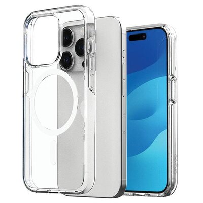 Etui ARAREE Duple M do Apple iPhone 15 Pro Przezroczysty