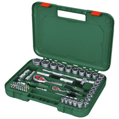 Zestaw narzędzi z grzechotkami BOSCH 1600A02Z9G (57 elementów)