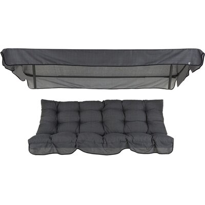 Poduszki na huśtawkę PATIO Parma / Milano H024-07PB z daszkiem