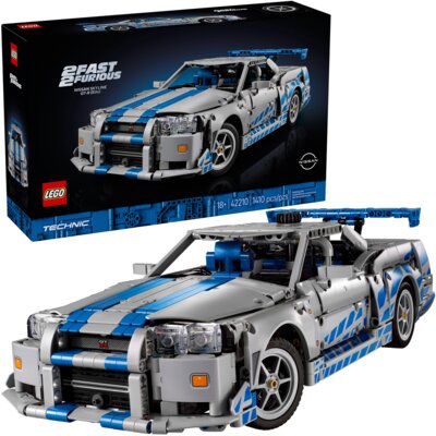 LEGO 42210 Technic 2 Fast 2 Furious Nissan Skyline GT-R (R34)