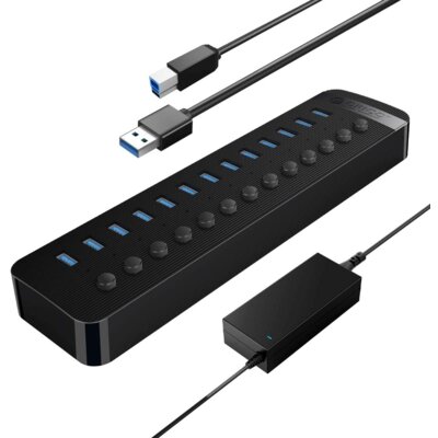 Hub ORICO CT2U3-13AB USB Typu B 3.2 Gen. 1, Aktywny