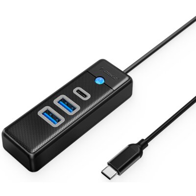 Hub ORICO PWC2U-C3-015-BK-EP-HU USB Typu C 3.2 Gen. 1, Pasywny